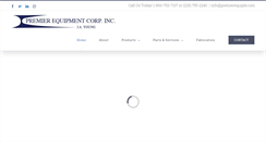 Desktop Screenshot of premierequipla.com